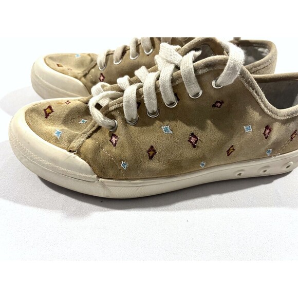 Rag & Bone Standard Issue Southwest Sneakers Shoes Diamond Embroidered 37 Sz 7 - Picture 6 of 10